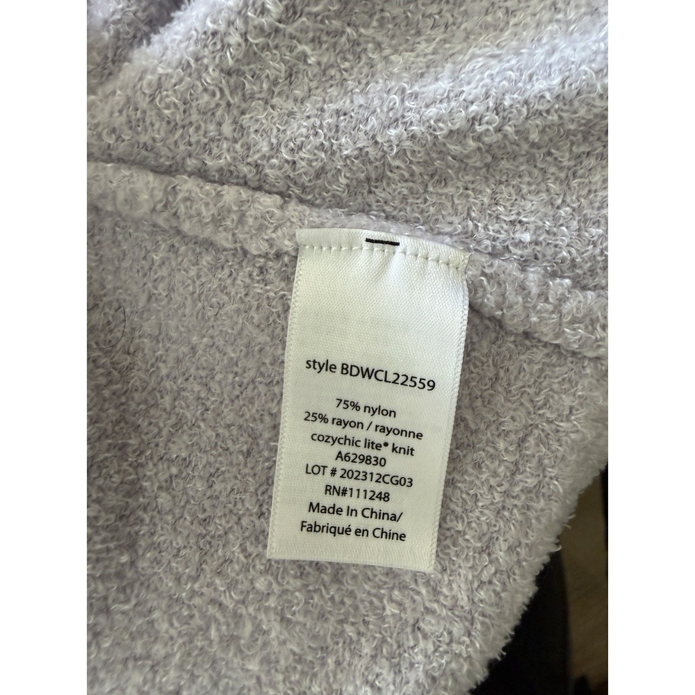 Barefoot Dreams CozyChic‎ Lite Cardigan Lilly Women's M Preowned - Picture 5 of 5